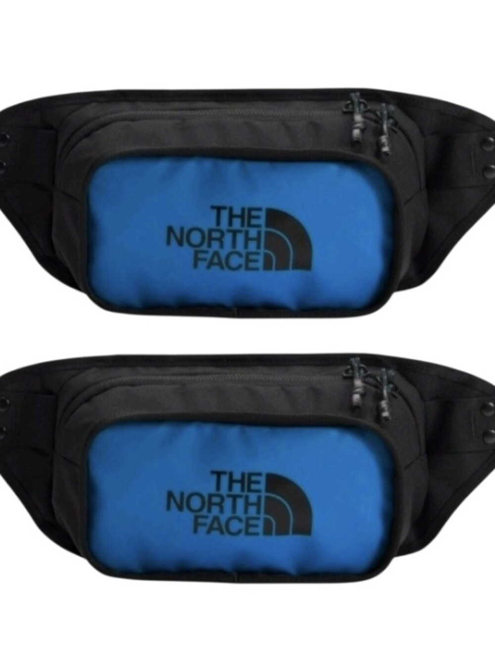 (2) - The North Face - Explore BLT Fanny Hip Pack Waist Bag - Banff Blue / Black
